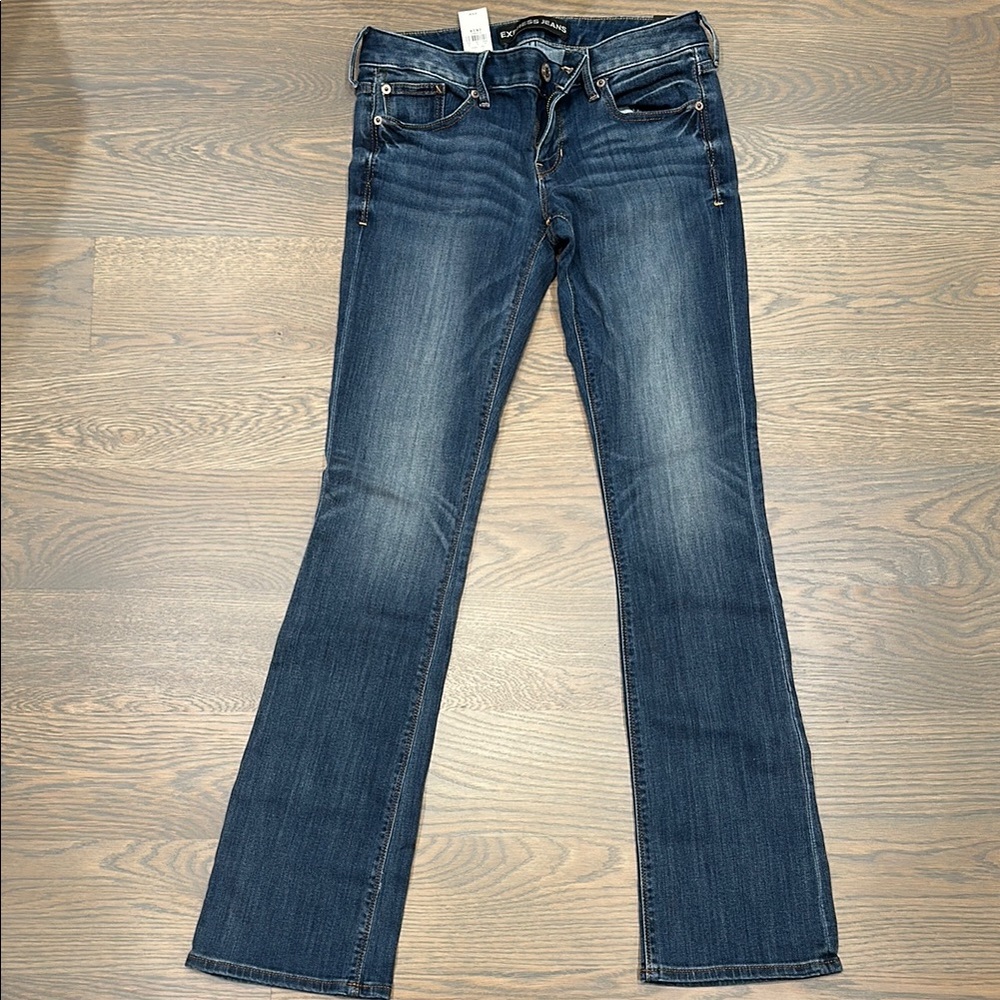 Express Indigo Boot Cut Jeans